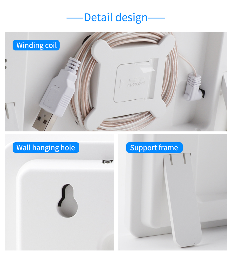 Colorful Wall Hanging Clock