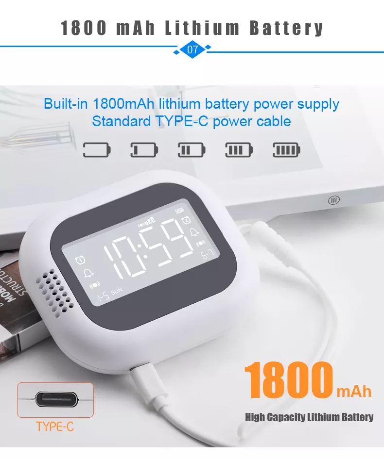 Wireless Extra Loud Vibration Clock